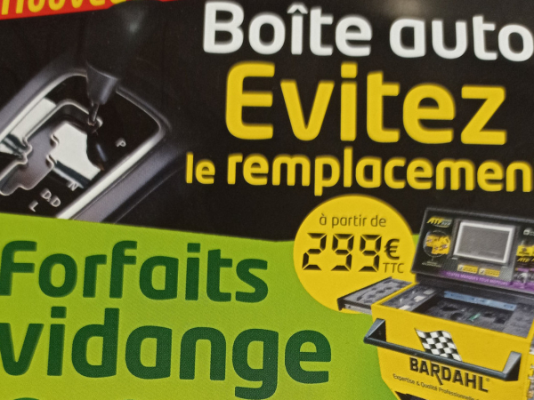 NOUVEAU vidange boite a vitesse automatique