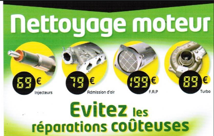 forfait nettoyage moteur